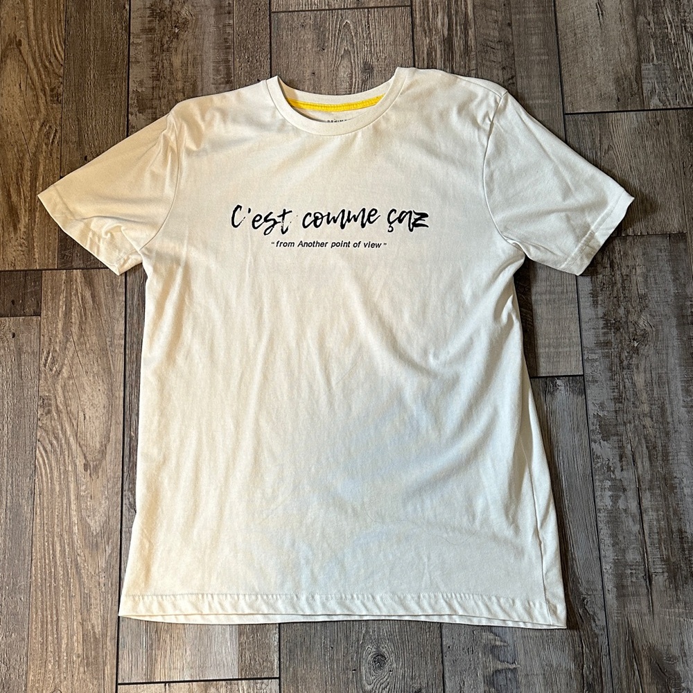 Denim & Flower Graphic Tee